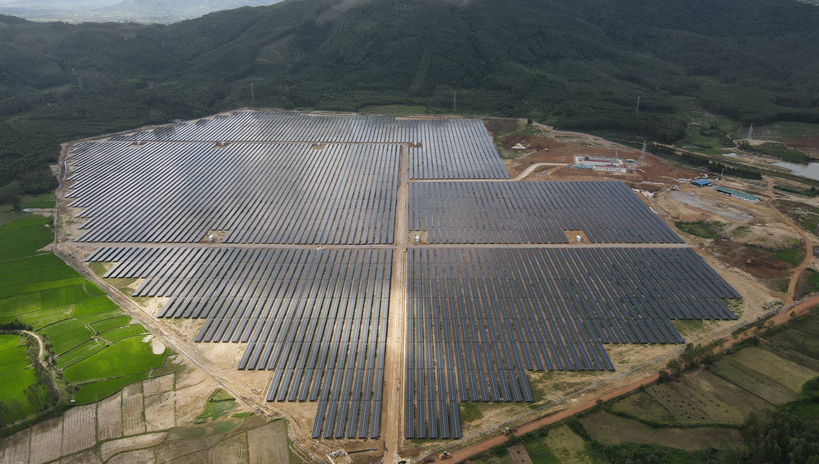Sharp Builds Mega Solar Power Plant in Binh Dinh Province, Vietnam
