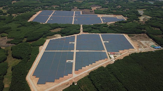 Mega Solar Power Plant in Vietnam
