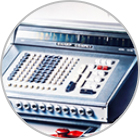 Introduction of the world's first all-transistor desktop calculator.