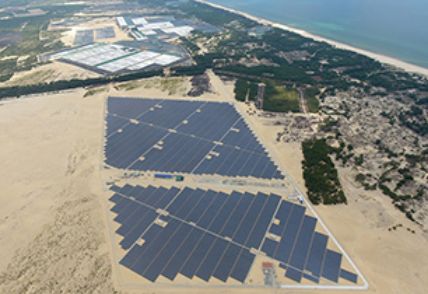 Vietnam’s First Mega Solar Power Plant Starts Operation
